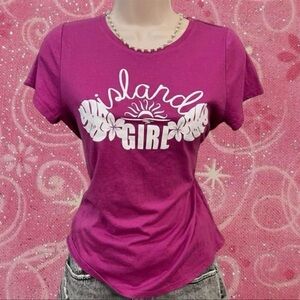 Island Girl Pink T-Shirt
